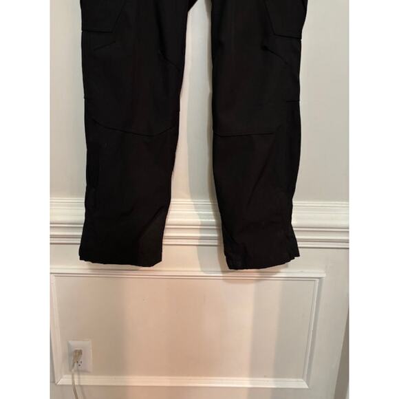 Gerry Snow Pants Mens Large Black Cargo Snowboard Ski Lined Belted Warm - Picture 8 of 8